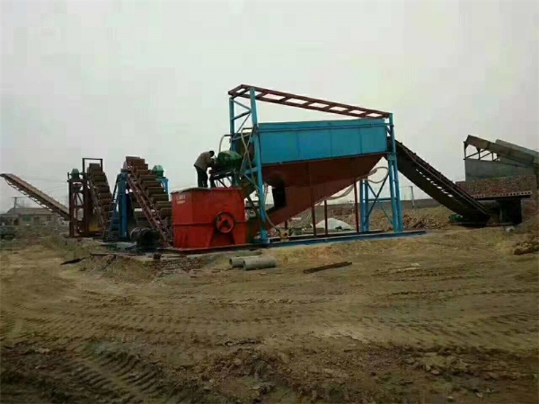 破碎洗沙機生產線