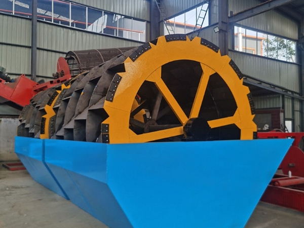 新式輪（lún）式洗砂機